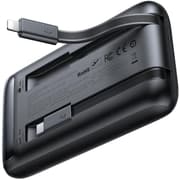 MCDODO MC-0231 Power Bank 10000mAh 33W Super Fast Charging With Build in Type-C & Lightning Cable Smart LCD Digital Display - Black product image