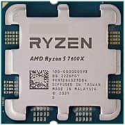 AMD RYZEN 5 7600X 6-Core 4.7GHz (5.3 GHz Max Boost) 32MB Cache AM5 Desktop Processor , Tray product image