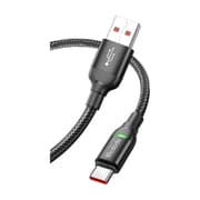 MCDODO CA-2710 Type-C USB To USB-A Data Cable Super Fast Quick Charging / LED Switching (BLACK) product image