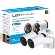 TP-Link Tapo C420S2 2K QHD Outdoor Wireless Security Camera System Up to 180 Day Battery Color Night Vision w/Starlight Sensor works w/Alexa & Google Home product image
