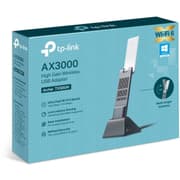 Tp-Link Archer TX50UH AX3000 High Gain Wireless USB Adapter 3000Mbps Dual Band WiFi 6 High Gain Antennas & Beamforming USB 3.0 - Black product image
