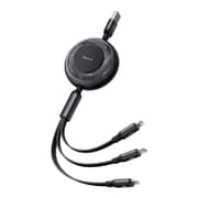 Mcdodo CA-3570 3in1 Charging Cable 1.2m USB-A/USB-C - Lightning - (black) product image