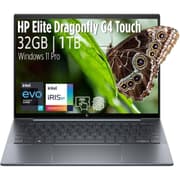 HP NEW Dragonfly G4 (2023) Intel Core i7 NEW 13Gen 10-Core Super Light & Long Life Battery w/ DDR5 Memory & Touch Screen - Slate Blue product image