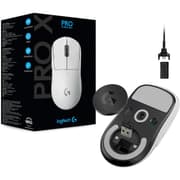 Logitech G PRO X SUPERLIGHT Wireless Ultra-Lightweight 63 Grams HERO 25K Sensor 25,600 DPI 5 Button - White product image