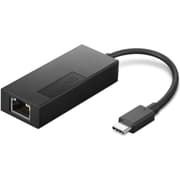 Lenovo USB-C to 2.5G Ethernet Adapter LEDs on RJ45 Support PXE Boot Wake-On-LAN - Black product image