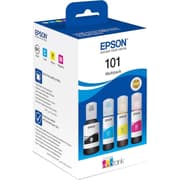 Epson 101 EcoTank 4-Colour Multipack Ink Bottles 337 ml ( Black , Cyan , Magenta , Yellow ) product image