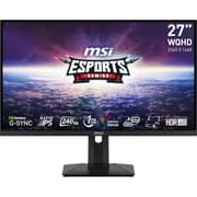 MSI G274QPX 27" 2K HDR Rapid-IPS 240Hz 1ms HDR 400 NVIDIA Night Vision G-Sync Compatible Adjustable Stand w/ HDMI 2.0 & DisplayPort & USB C product image