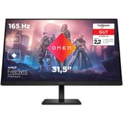 OMEN by HP 32q Fast IPS 2K 165Hz 1ms HDR 400nits sRGB 99% DCI-P3 95% AMD FreeSync™ Premium Fully Adjustable Stand w/ 2x HDMI 2.0 & DisplayPort product image