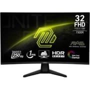 MSI MAG 32C6X 32" Full HD Curved 1500R 250Hz 1ms HDR Ready Frameless Design Anti-Flicker & Less Blue Light Adaptive sync 2x HDMI & Display Port product image