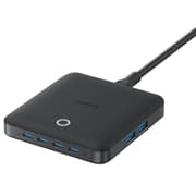 Anker Nano Charging Station, 130W Fast Charging, 6-Port Slim USB C Charger with 4 USB C, 2 USB A Ports, Compact, for iPhone 17, iPad, MacBook, Pixel, Galaxy, Home, Office and Travel - Black product image