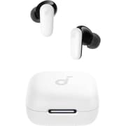 Anker Soundcore R50i NC Earbuds, Strong and Smart Noise Cancelling, Powerful Bass, 45H Playtime, 2-in-1 Case and Phone Stand, IP54, Wireless Earbuds, Bluetooth 5.4 - White product image
