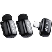 BOYA Mini-23 Wireless Lavalier Microphone for Android/iPhone 15/16,USB-C Plug & Play, 328ft 6H Battery, 3-Level AI Noise Reduction,AI Voice Changer for YouTube/TikTok/Recording (2TX+1RX,No Charging Case) product image