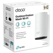 TP-Link Deco X50 Outdoor Mesh WiFi (Deco X50-Outdoor), AX3000 Dual Band WiFi 6 Mesh, 2 Gigabit PoE Ports, 802.3at PoE+,Weatherproof, Works with All Deco Mesh WiFi, Pole/Wall/Tabletop Mount Options,1-Pack product image