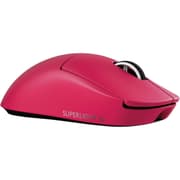 Logitech G PRO X SUPERLIGHT 2 LIGHTSPEED Wireless 4K Polling Lightweight LIGHTFORCE Hybrid Switches HERO 2 Sensor 32,000 DPI USB-C Charging, PC & Mac - Magenta product image