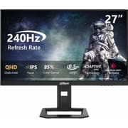 Dahua LM27-E341A 27" IPS QHD 2K 240Hz 0.5ms 95% DCI-P3 Adaptive Sync Adjustable Stand w/ 2x HDMI, 2x DisplayPort - Black product image