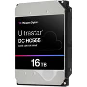 WD Ultrastar HC555 16TB Data Center HDD Storage, 3.5" Form Factor, SE Security, Up to 269 MB/s Transfer Rate, 512MB Cache Size, EAMR Recording Technology product image
