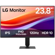 LG 24U411A-B 24" IPS Full HD 120Hz HDR10 1ms up to 99% sRGB Dynamic Action Sync Borderless Design Black Stabilzer HDMI & VGA Interface - Black product image