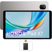 HONOR Pad X7 (2025) 8.7" Android LTE Tablet (128GB Storage / 4GB + 4GB Memory) w/ Metal Unibody & Eye Comfort Display & BIG Battery + Free HONOR Cover , Space Grey product image
