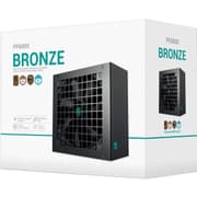 Deepcool GamerStorm PF600X 80 PLUS Bronze 600w Non-Modular ATX12V Long-Life 120mm Fan Sleeved Cables Premium Electrolytic Capacitors- Black product image