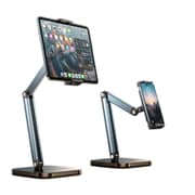 RTAKO 911 Original Height Adjustable Phone and Tablet Stand Carbon steel four-axis stabilization 720° omnidirectional adjust Compatible with iPhone and Android phones product image