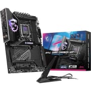 MSI MPG Z890 Carbon Wi-Fi LGA 1851 ATX Motherboard, Intel Z890 Chipset, 4x DDR5 UDIMM Slots, Up to 256GB Max Memory, Wi-Fi 7 & BT 5.4, 3x PCI-e x16 Slots, 5x M.2 Slots product image