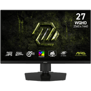 MSI MAG 274QPF E20 27" Rapid IPS 2K 200Hz 0.5ms HDR 400 AMD FreeSync™ Premium AI Vision Adjustable Stand w/ 2x HDMI & DisplayPort & USB C - Black product image