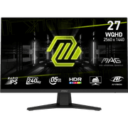 MSI MAG 274QF X24 27" Rapid IPS 2K 240Hz 0.5ms HDR Ready sRGB 130% AMD FreeSync™ Premium AI Vision & Console Mode w/ 2x HDMI & DisplayPort - Black product image