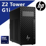 HP Z2 Tower G1i Tower Workstation (2025) NEW Intel® Ultra 9 Gen II 285 vPro 24-Cores AI-Optimized Performance , ISV Certified , Secure, Durable & Reliable w/ Upgradable Graphic Card - Black product image