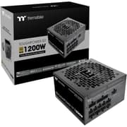 Thermaltake Toughpower GT 1200W 80 Plus Gold Certified ATX 3.1 2x Native PCIe 5.1 12V-2x6 Full Modular, Flat Cables Japanese Main Capacitors 140mm Fan , Black product image