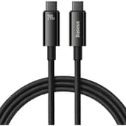 Baseus Tungsten Gold Fast Charging Data Cable Type-C to Type-C 240W 3m - Black product image