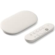 Google TV Streamer 4K - Fast Streaming Entertainment on Your TV with Voice Search Remote - Watch Movies, Shows, Live TV, and Netflix in 4K HDR - Smart Home Control - 32 GB of Storage - Porcelain product image