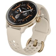 HiFuture VELA Smart Watch,1.43" AMOLED Display, Bluetooth 5.3, Powered by Dual Core Processor & Syntra AI, GPS Heartbeat & 100+ Sports Modes 5ATM Waterproof 36mm Smart Watch - Latte product image