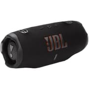 JBL Charge 6 - Portable Waterproof & Drop-Proof Bluetooth Speaker, Bold Pro Sound with AI Sound Boost, 28Hrs of Playtime, Built-in power bank & Comes with a Sturdy/Removable Carrying Strap - Black product image