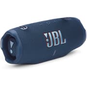 JBL Charge 6 - Portable Waterproof & Drop-Proof Bluetooth Speaker, Bold Pro Sound with AI Sound Boost, 28Hrs of Playtime, Built-in power bank & Comes with a Sturdy/Removable Carrying Strap - Blue product image