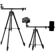 Jmary KP-2207 Multi-Functional Professional Tripod Stand with Camera Phone Holder - Black product image