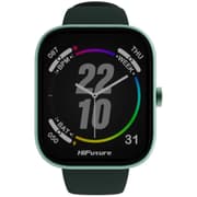 HiFuture LUME Smartwatch 1.85" IPS Display, Dual-Core Processor, 100+ Sports Modes, Built-in Wireless Calling, 24/7 Health Monitoring (Heart Rate, SpO2, Sleep), Ultra-Light Weight Sleek Design, Dark Green product image