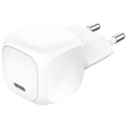 Belkin BoostCharge Compact 20W USB-C PD Fast Charging AC Charger for All iPhone 16 and iPhone 15 Models Samsung Galaxy S25, iPad, AirPods, and More - White product image