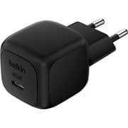 Belkin BoostCharge Compact 45W USB-C PD Fast Charging AC Charger for All iPhone 16 and iPhone 15 Models Samsung Galaxy S25, iPad, AirPods, and More - Black product image