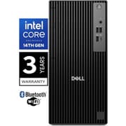 Dell Pro Tower QCT1250 (2025) 14Gen Intel Core i7 14700 20-Cores Tower w/ Wireless WIFI 6 & Bluetooth & 3 Years Warranty - Black product image