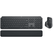 Logitech MX Master 3S Keys S Combo Performance Wireless Keyboard & Mouse with Palm Rest Customizable Illumination Fast Scrolling, Bluetooth, USB C, for Windows, Linux, Chrome, Mac Arabic & English Layout , Graphite product image