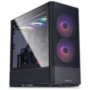 Lian Li Lancool 207 Mid Tower Case, 2x 140mm & 2x 120mm Pre-Installed Fan, Up to 360mm Radiator & 8x Fan Support, Steel & 4mm Tempered Glass Support, Black product image
