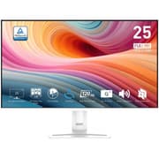 MSI Pro MP251W E2 25" IPS Full HD 120Hz 1ms HDR Ready EyesErgo Anti-Flicker Less Blue Light Eye-Q Check VGA & Display Port & HDMI - White product image