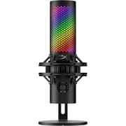 HyperX QuadCast 2 S (2024) USB Microphone, Future Ready Audio, Tap-to-Mute Sensor, Detachable Shock Mount, Dynamic Lighting Display, Mic Status LED Indicators, Black product image