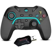 Redragon G808 Pro HARROW Wireless PC Game Controller Dual Vibration Harrow PC, PlayStation, Android, Xbox 360 - Black product image
