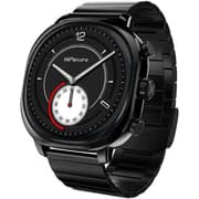 HiFuture AIX Smartwatch, 1.43 Inch Amoled Display, 1 ATM Water Resistant, 10 Days Battery Life, AI Enhanced Health Monitoring, 3x Harder Corning Gorilla Glass- Black product image