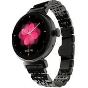 HiFuture Aura Woman Bluetooth Smart Watch, 1.04″ AMOLED Display, IP68 Waterproof, up to 7 days daily use, Heart rate & Sleep Monitoring - Black product image