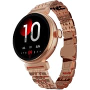 HiFuture Aura Woman Bluetooth Smart Watch, 1.04″ AMOLED Display, IP68 Waterproof, up to 7 days daily use, Heart rate & Sleep Monitoring - Rose Gold product image
