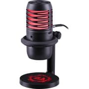 Redragon Nebula GM211 Gaming Stream USB Microphone, Cardioid Polar Pattern, Adjustable Tripod & Shock Mount, 192kHz/24-Bit, RGB Lighting, Volume Control & Mute Button, Black product image