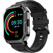 HiFuture ULTRA 3 Bluetooth Calling Smart Watch, 2.0-inch IPS Display, IP68 Waterproof, 24/7 True heart rate & Blood oxygen sensor (the fifth generation), Up to 7 days daily use, 100+ Sports Mode - Black product image
