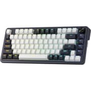 Redragon K673 PRO 75% Wireless Gasket RGB Gaming Keyboard, 3-Modes 81 Keys Compact Mechanical Keyboard Hot-Swap Socket, Dedicated Knob Control and Sound Absorbing Pads, Linear - Red Switch product image